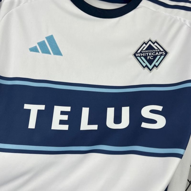 2025/26 Vancouver Whitecaps FC Home Jersey Fan Version