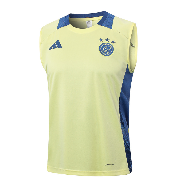 24/25 Ajax Light yellow Training Set Shirt and Shorts