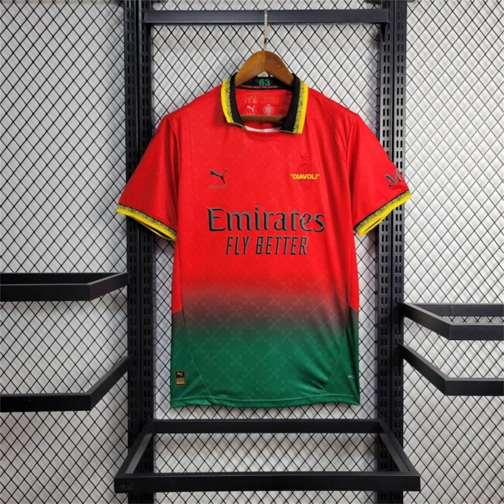 2025/26 AC Milan Co-Branded Edition Jersey Fan Version