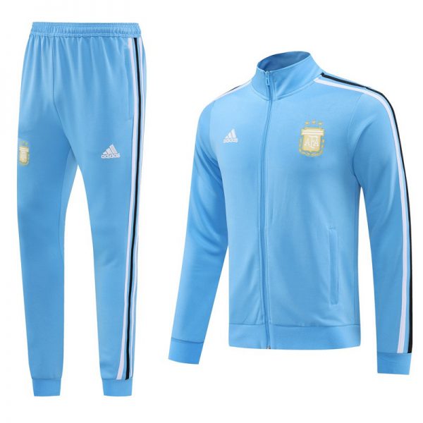 2024 Argentina Sky Blue Jacket Training Suit Set Football Team Shirt Sports Fashion