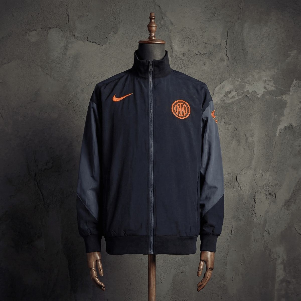 2026 Inter Milan Black Jacket Windbreaker Sport Unifom