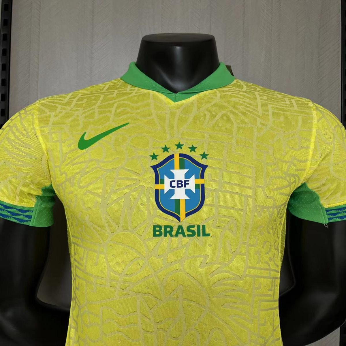 2024/25 Brazil  Home Jersey Player Version