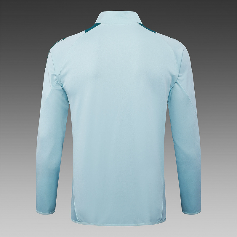 2024/25 Cruzeiro Light blue Jacket Training Suit Set Football Team Shirt Sports Fashion