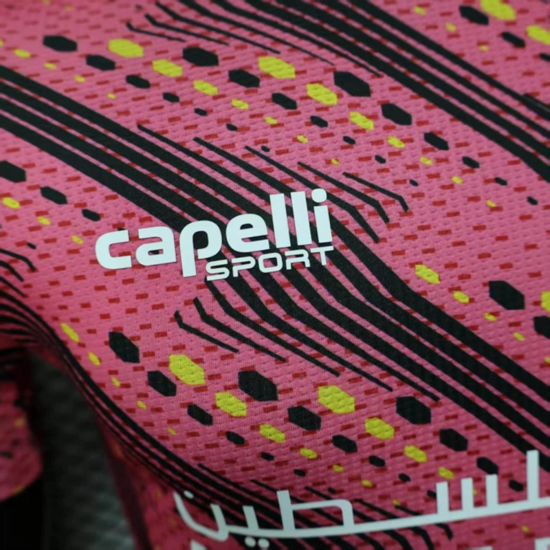 2025/26 Palestino Special Edition Pink jersey Player Version