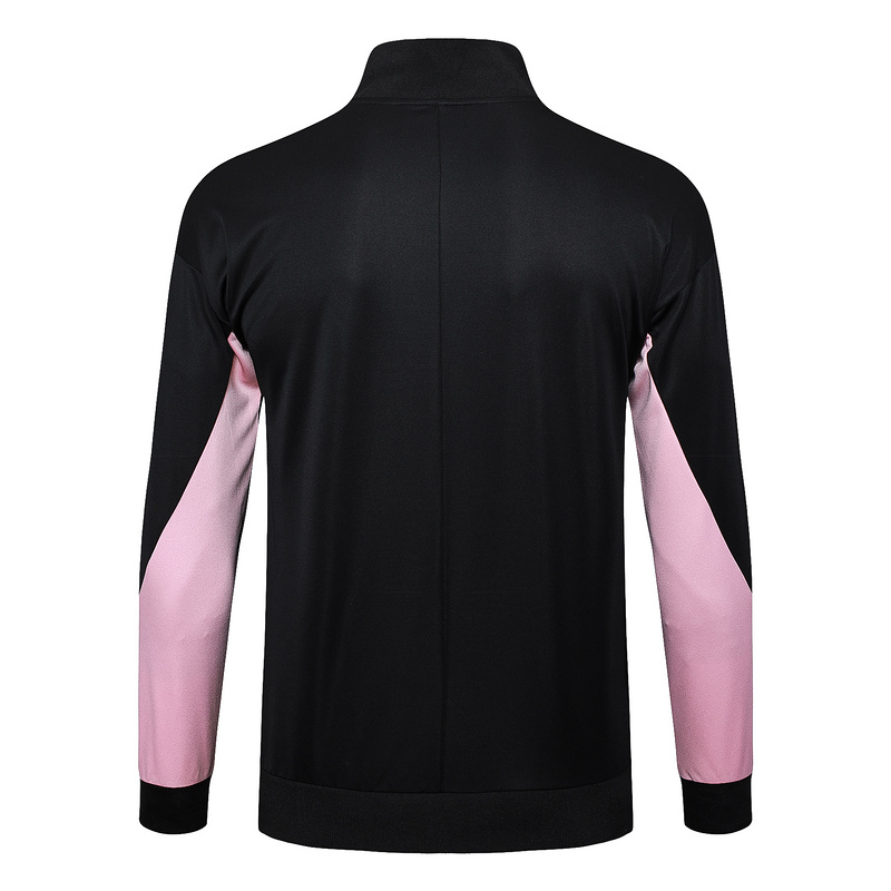 2024/25 Paris Black Jacket Training Suit Set Football Team Shirt Sports Fashion