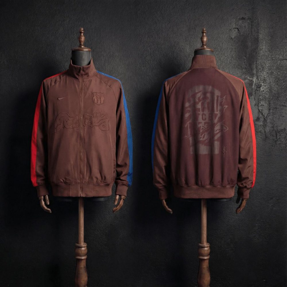 2026 Barcelona Brown Windbreaker Sport Unifom jersey Sport Unifom