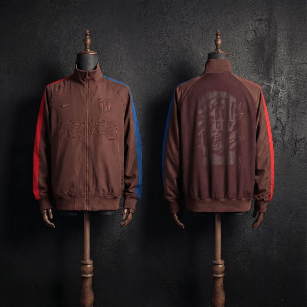 2026 Barcelona Brown Windbreaker Sport Unifom jersey Sport Unifom