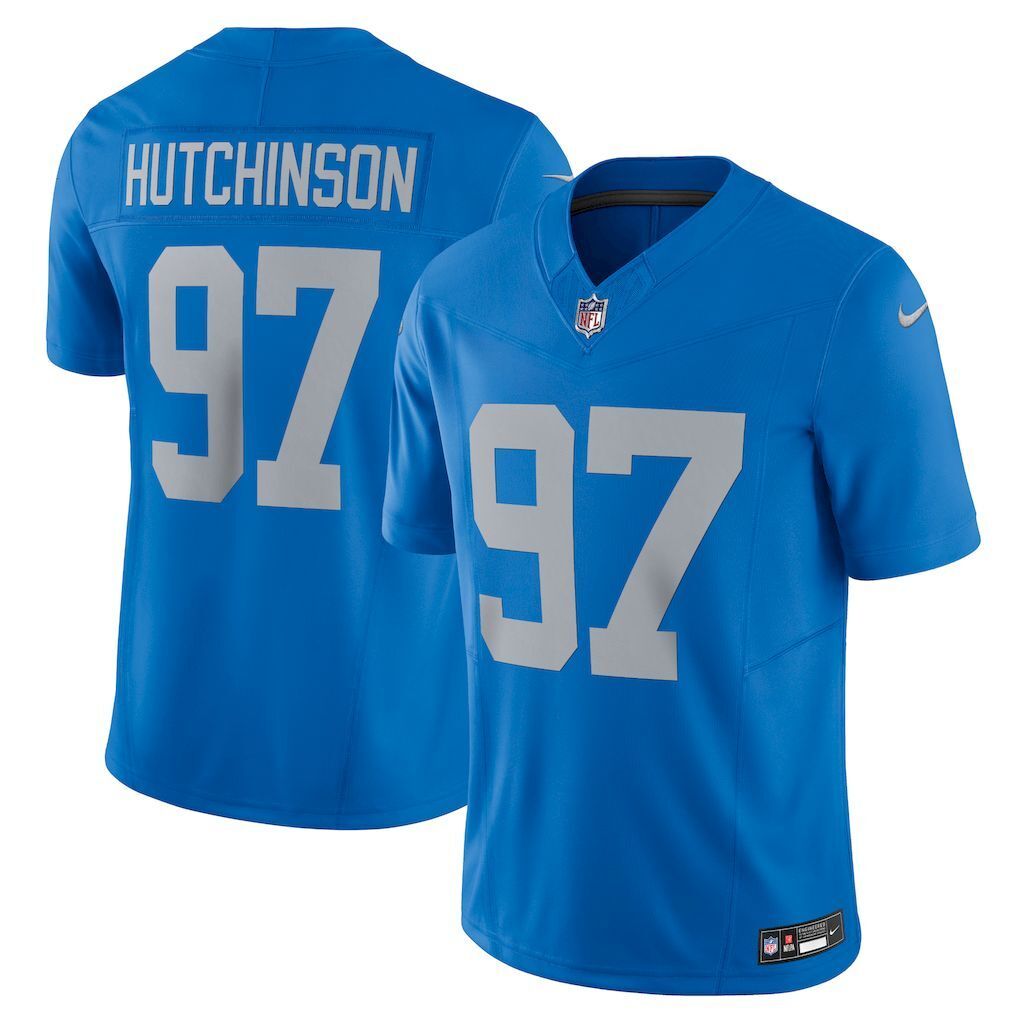 NFL Detroit Lions Jeysey HUTCHINSON #97