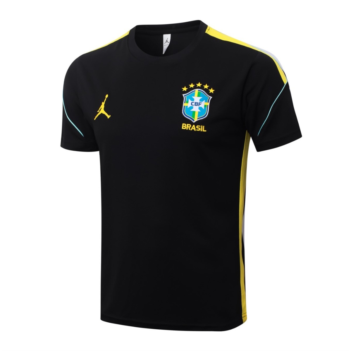 2026 Brazil Black Training Set Shirt and Shorts