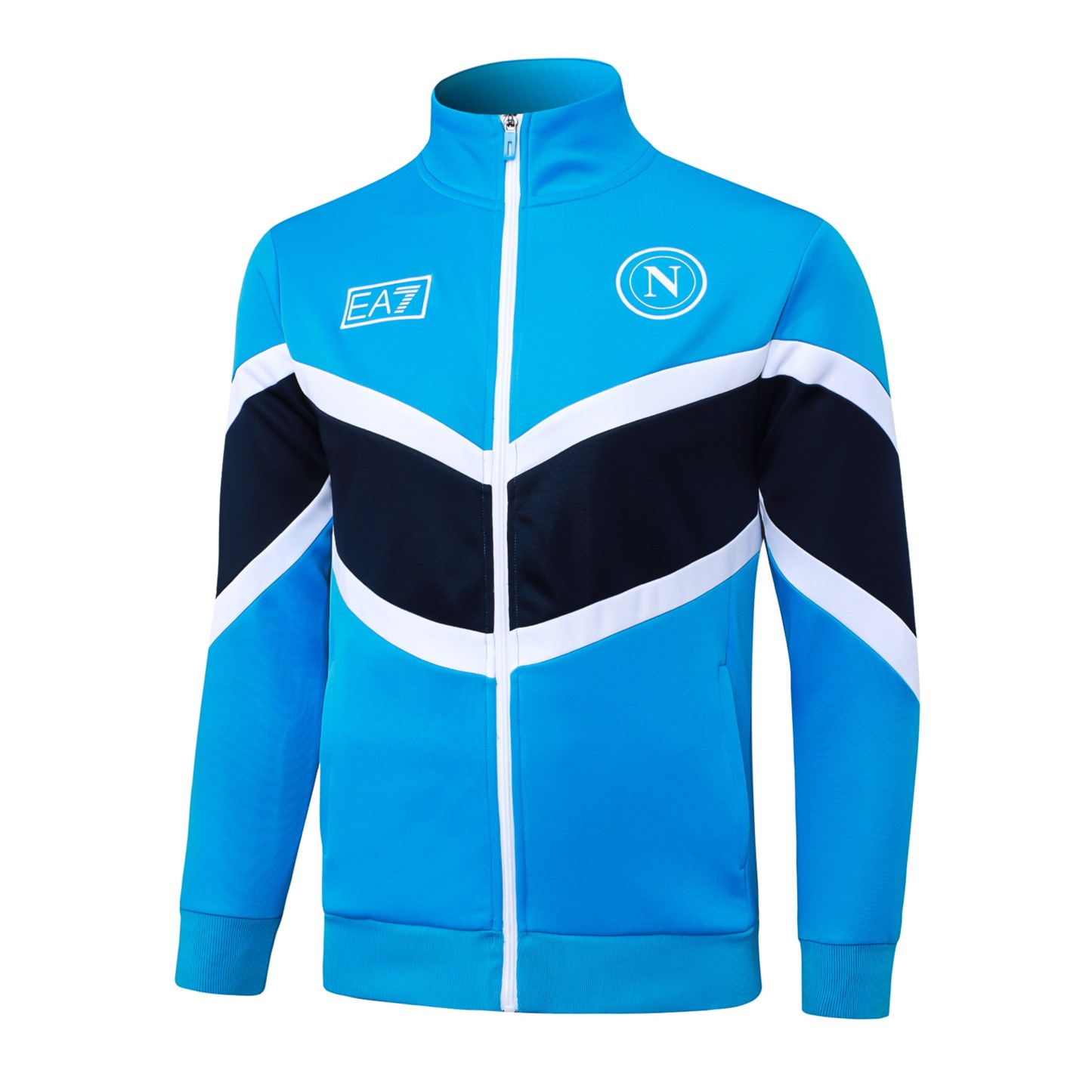 2025/26 Napoli Blue Training Suit Set Football Team Shirt Sports Fashion
