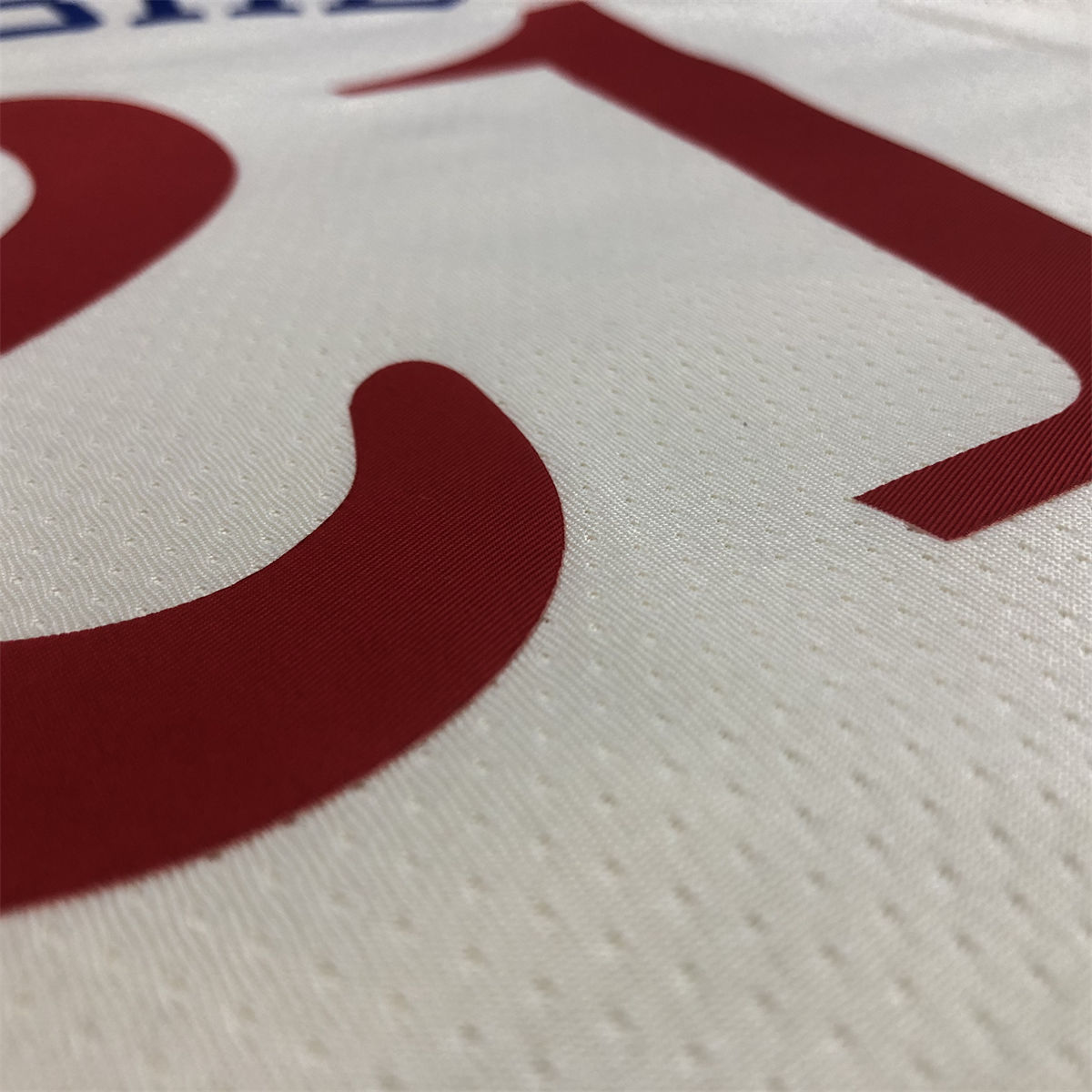 NBA Philadelphia 76ers Round neck White Jersey EMBIID#21 S-XXL