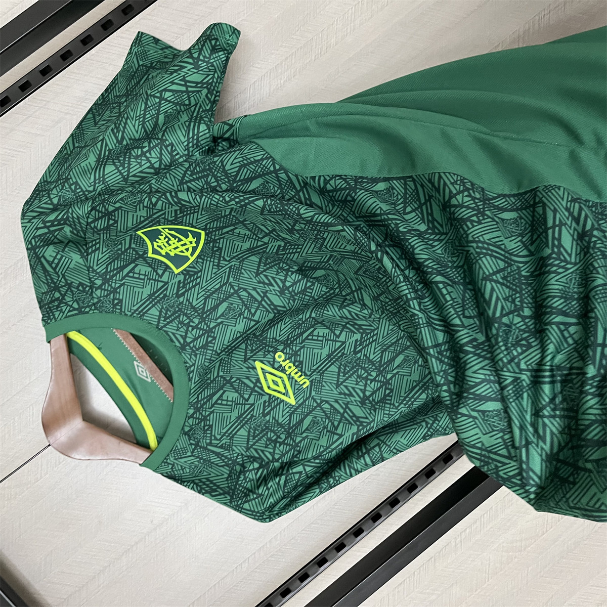 2024/25 Fluminense Training clothing green jersey Fan Version