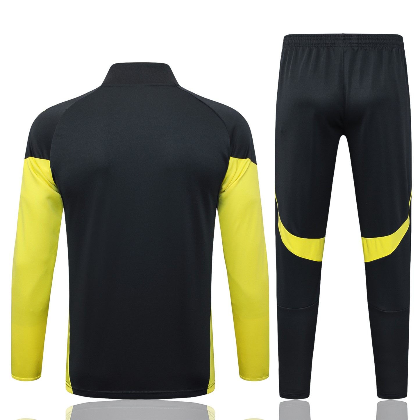 2025/26 Real Madrid dark gray Jacket Training Suit Set Football Team Shirt Sports Fashion