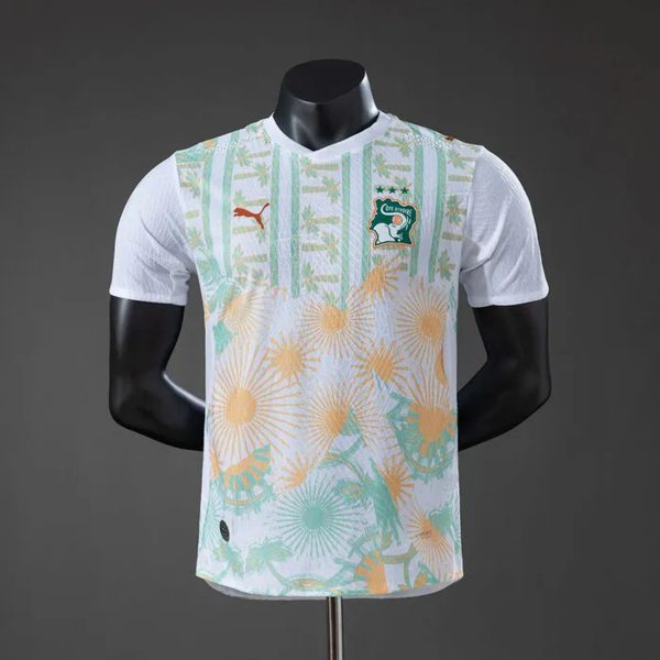 2026 Ivory Coast Special Edition White Jersey Player Version