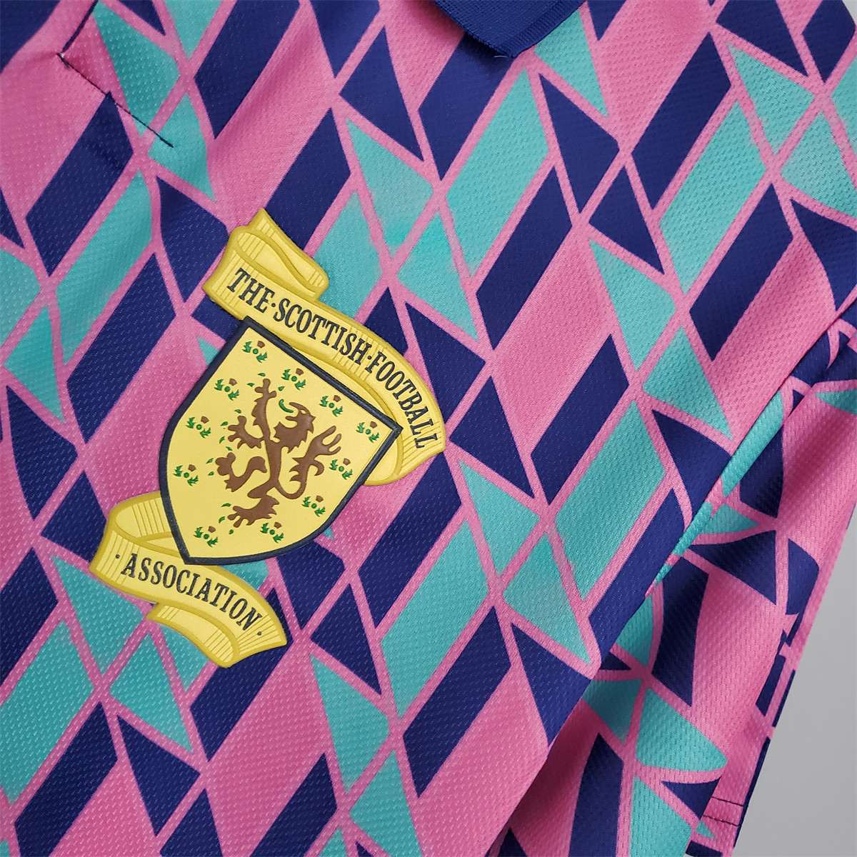 Retro Scotland 1988/89 Away jersey Fan Version