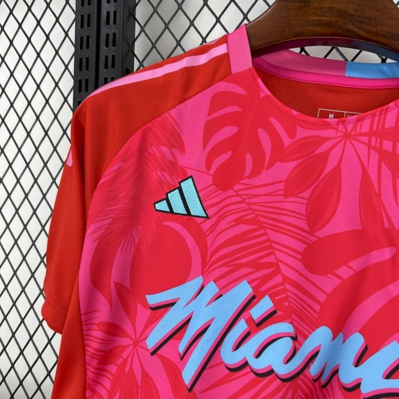 2025/26 Inter Miami Rose Red Special Edition Jersey Fan Version
