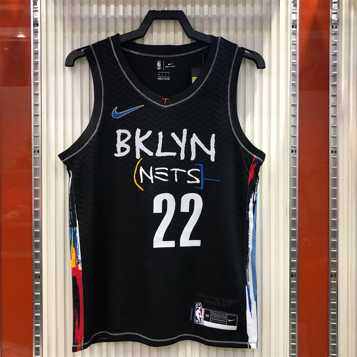 NBA Brooklyn Nets V neck Black Jersey LEVERT#22 S-XXL