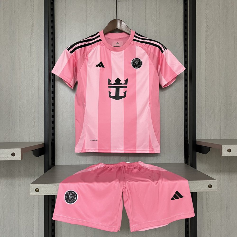 25/26 Miami Home jersey Kid Kits Size 16-28