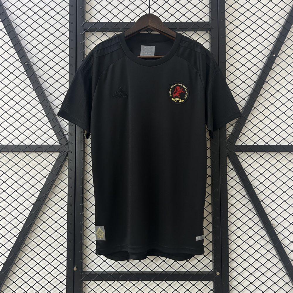 25/26 Aston Villa 125th Anniversary Black Jersey Fan Version