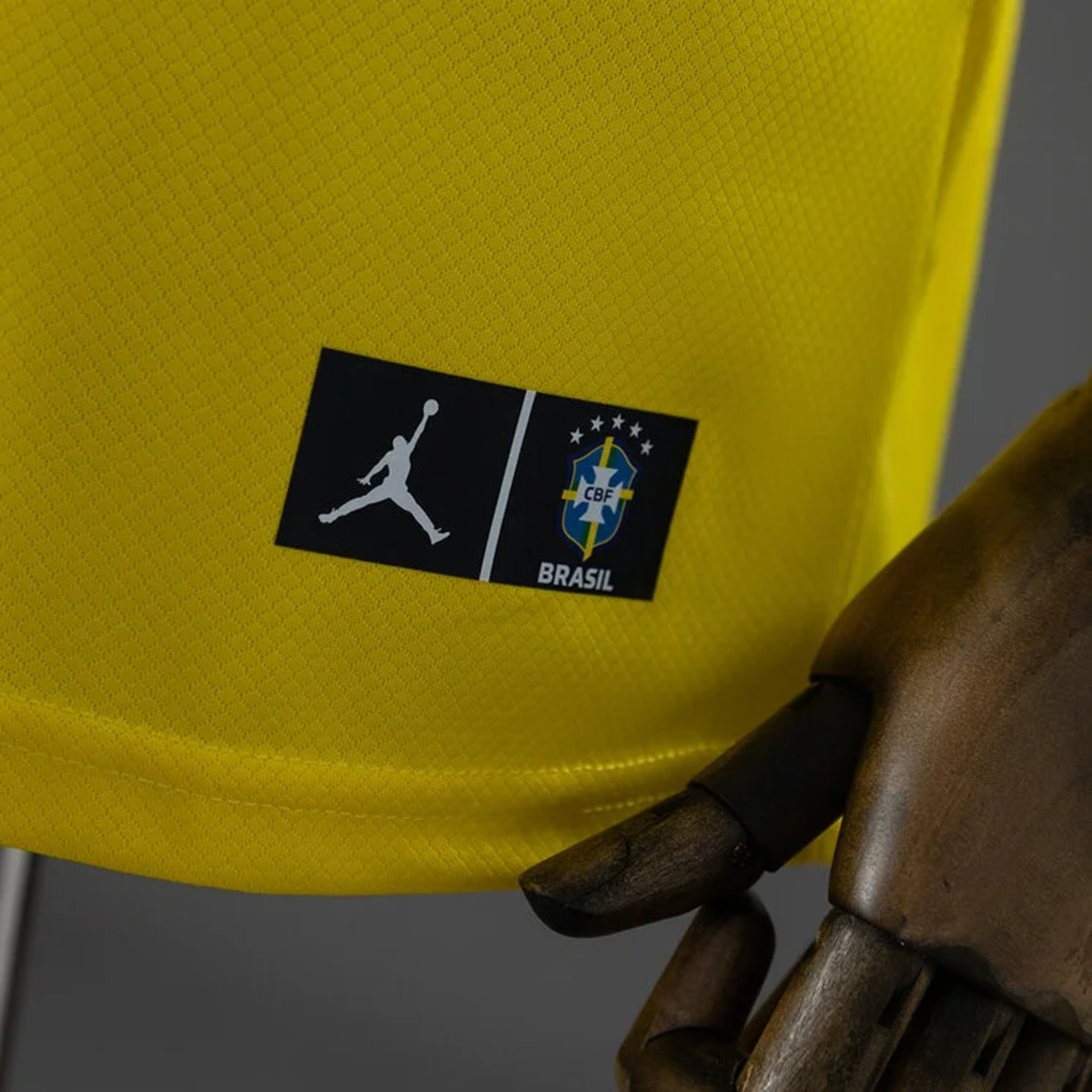 2026 Brazil x Jordan Training Yellow Vest Fan version