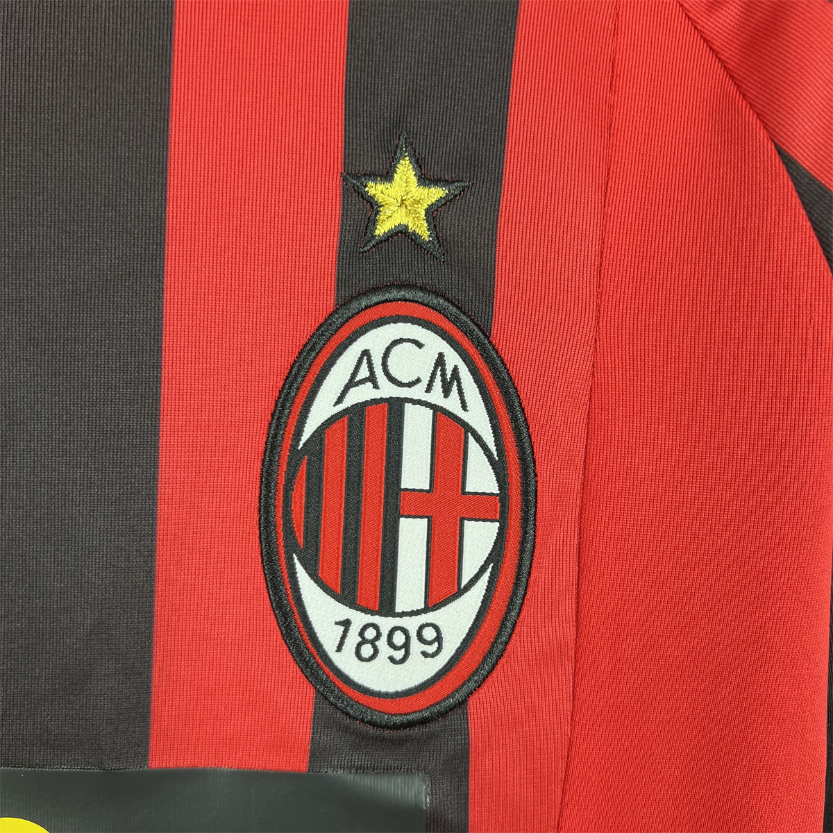 Retro AC Milan 07/08 Long Sleeve Home jersey Fan Version