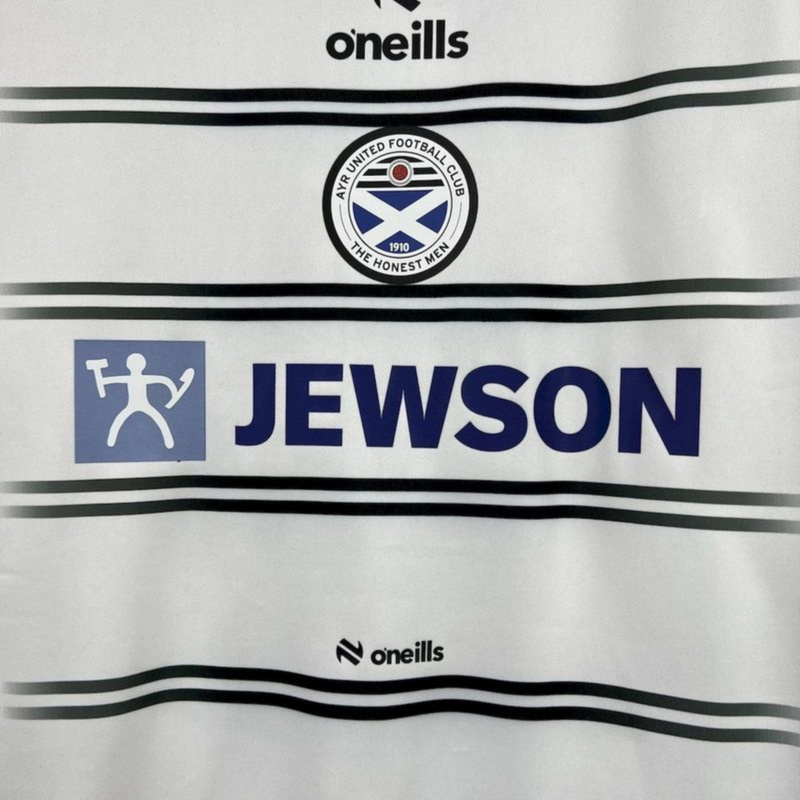 2025/26 Ayr United F.C. Home Jersey Fan Version