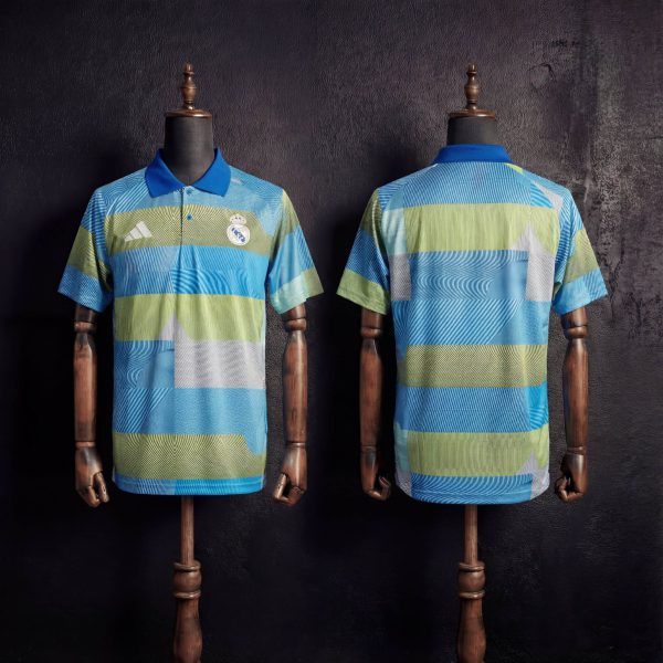 2025/26 Real Madrid Training Colorful Polo Fan version