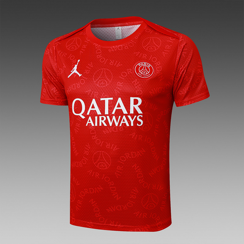 2024/25 Paris Red Training Set Shirt and Shorts