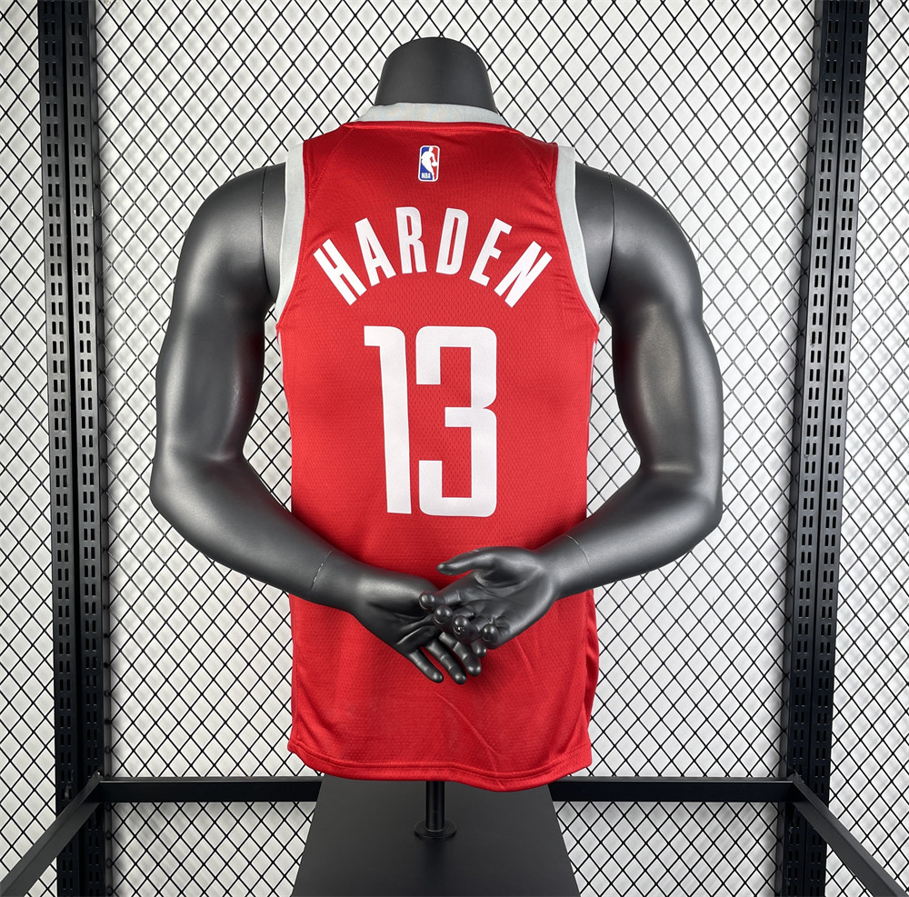 NBA Houston Rockets HARDEN#13 2018/19 Red Icon Edition Swingman Jersey S-XXL