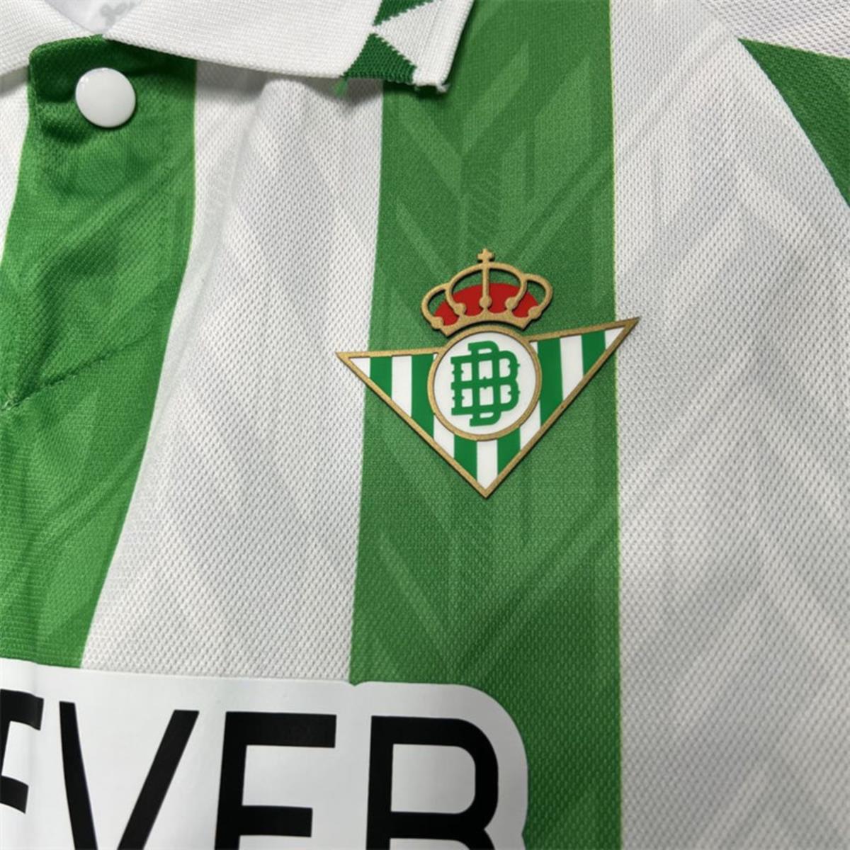 24/25 Real Betis Home jersey Kid Kits Size 16-28