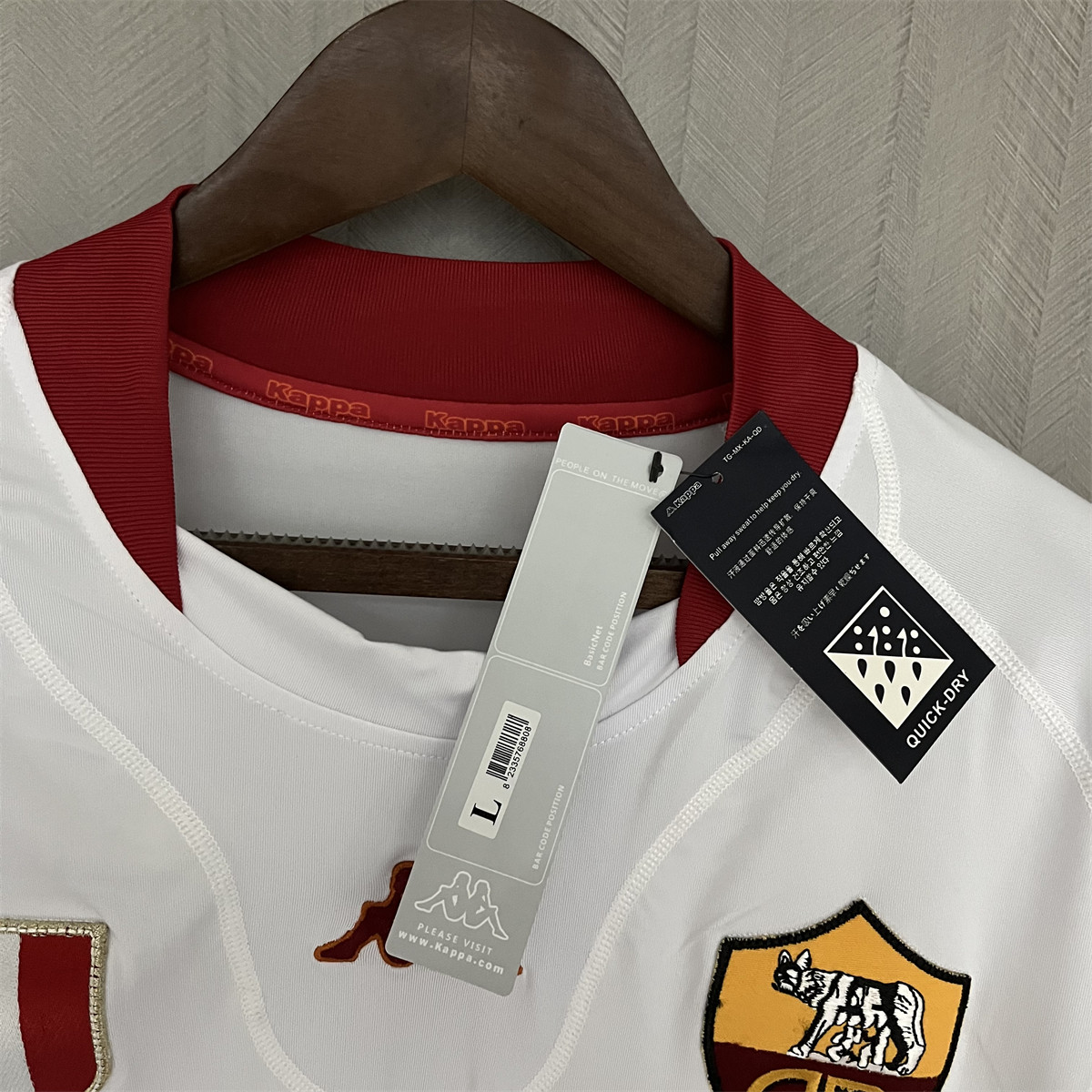 Retro Roma 01/02 Away jersey Fan Version