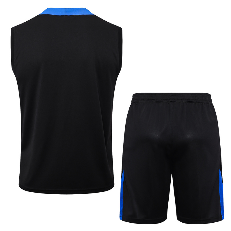 24/25 Inter Milan Black Training Set Shirt and Shorts