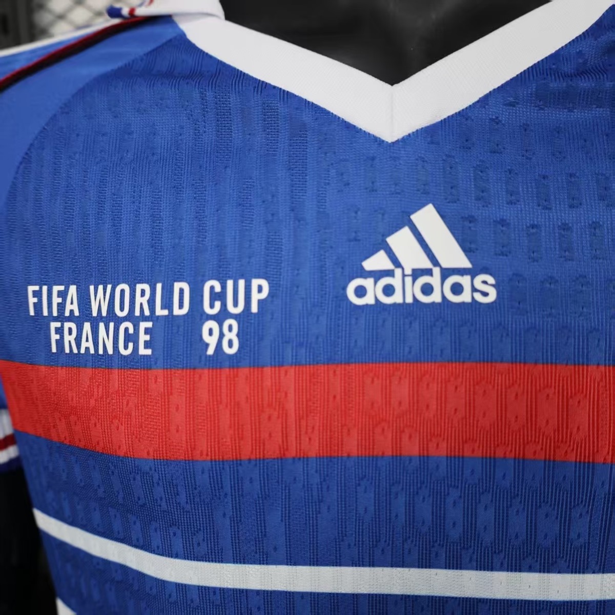 Retro France 1998 Home jersey Player Version