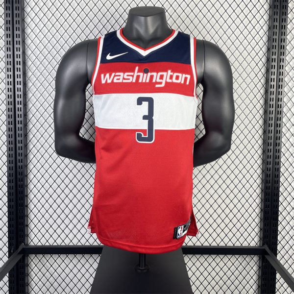 NBA Washington Wizards BEAL#3 2022/23 Swingman Red Jersey S-XXL