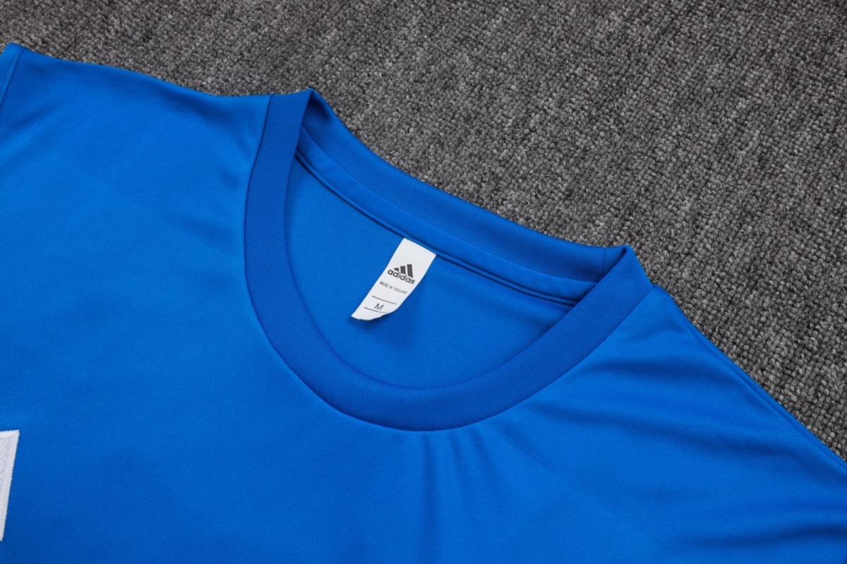 2026 Real Madrid Sky blue Training Set Shirt and Shorts