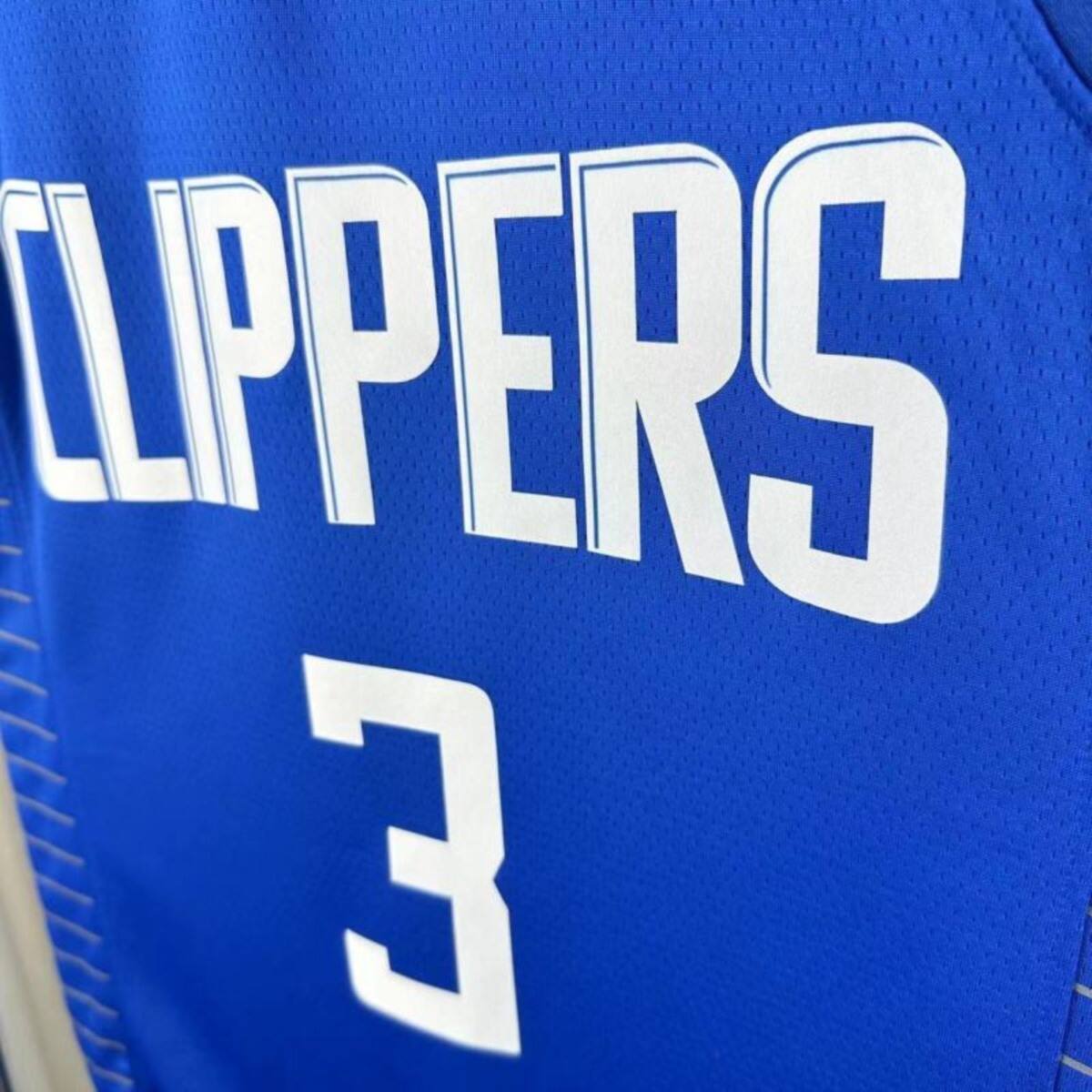 NBA Los Angeles Clippers 2023 V-Neck Blue Jersey PAUL#3 S-XXL