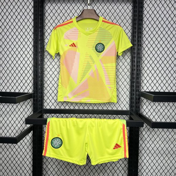 2024/25 Celtic Goalkeeper  jersey Kid Kits Size 16-28