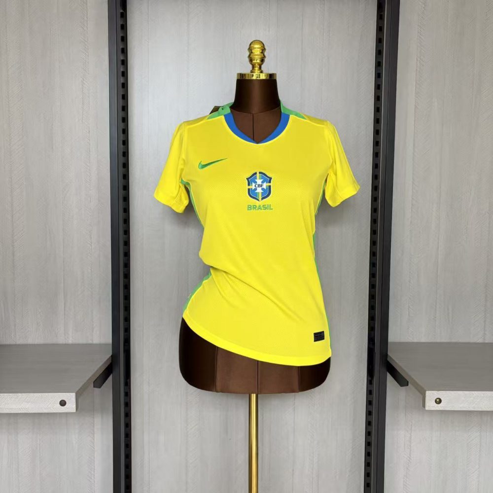 2025/26 Brazil Home Womens Jersey Fan Version