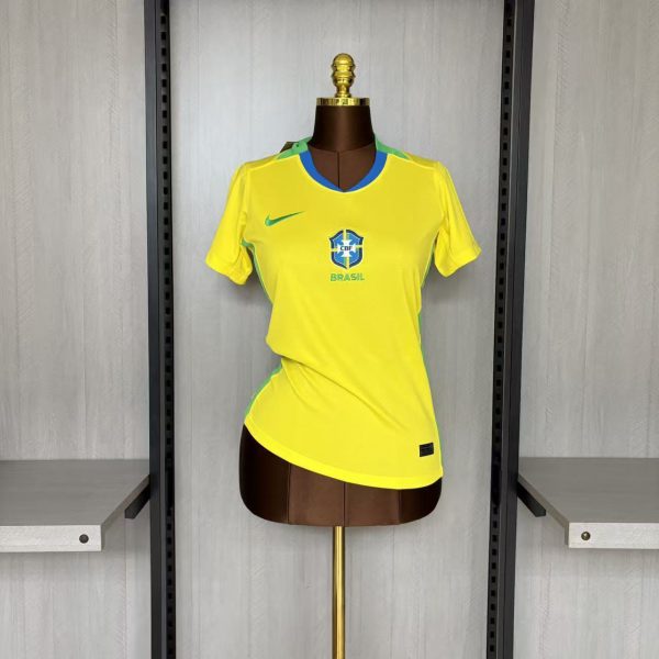 2025/26 Brazil Home Womens Jersey Fan Version