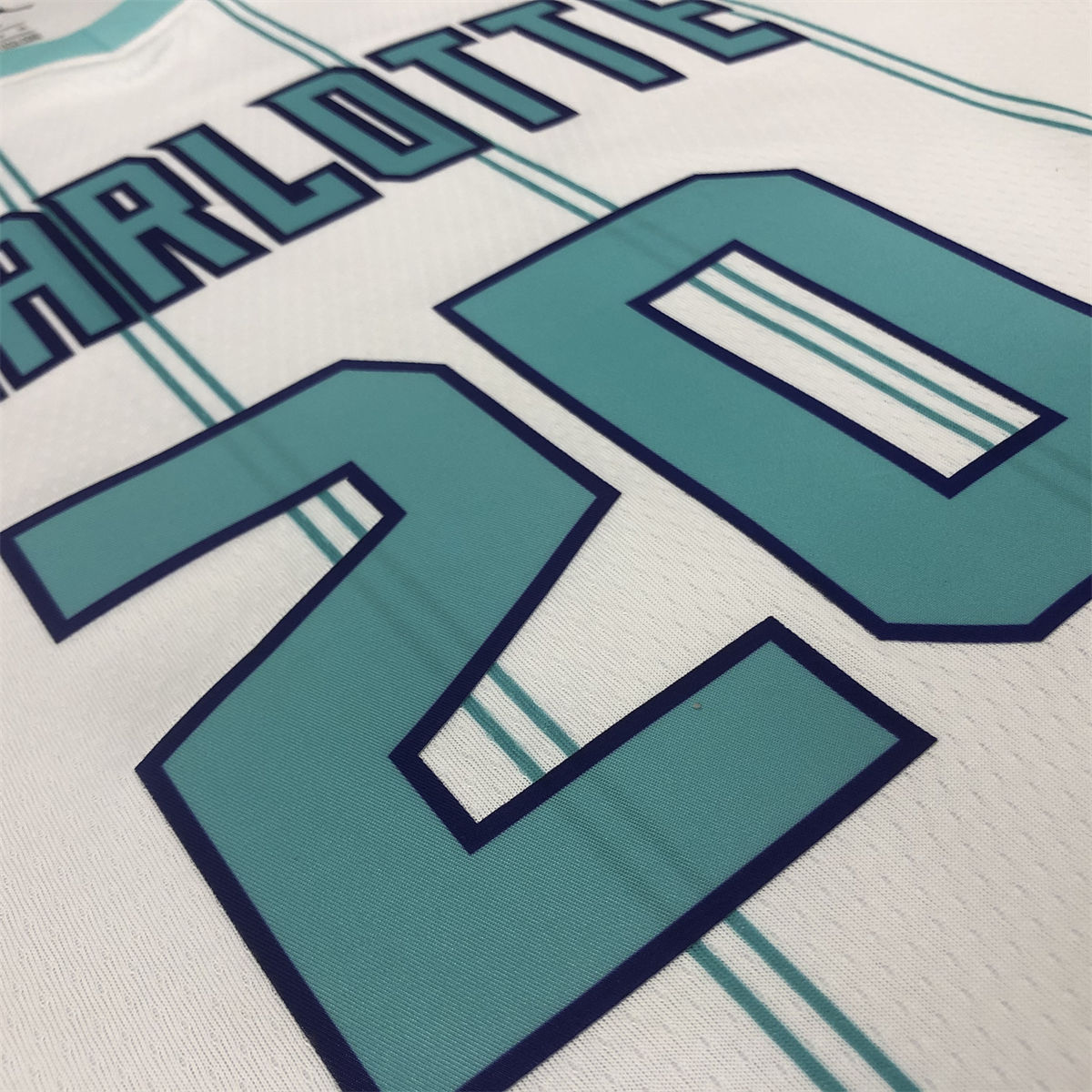 NBA Charlotte Hornets V-Neck White Jersey HAYWARD#20 S-XXL