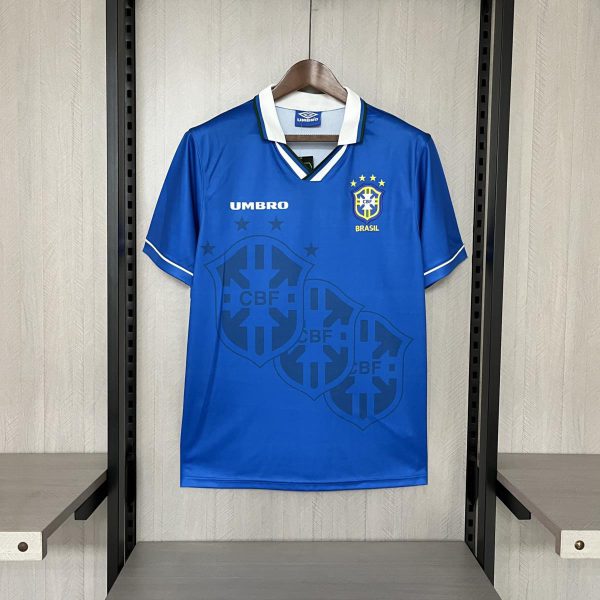 Retro Brazil 1994 Away jersey Fan Version