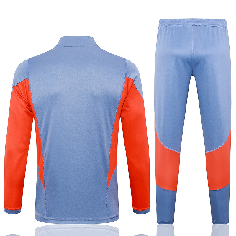 24/25 Cruzeiro Grey Long-sleeved half-pull training kit Football team kit
