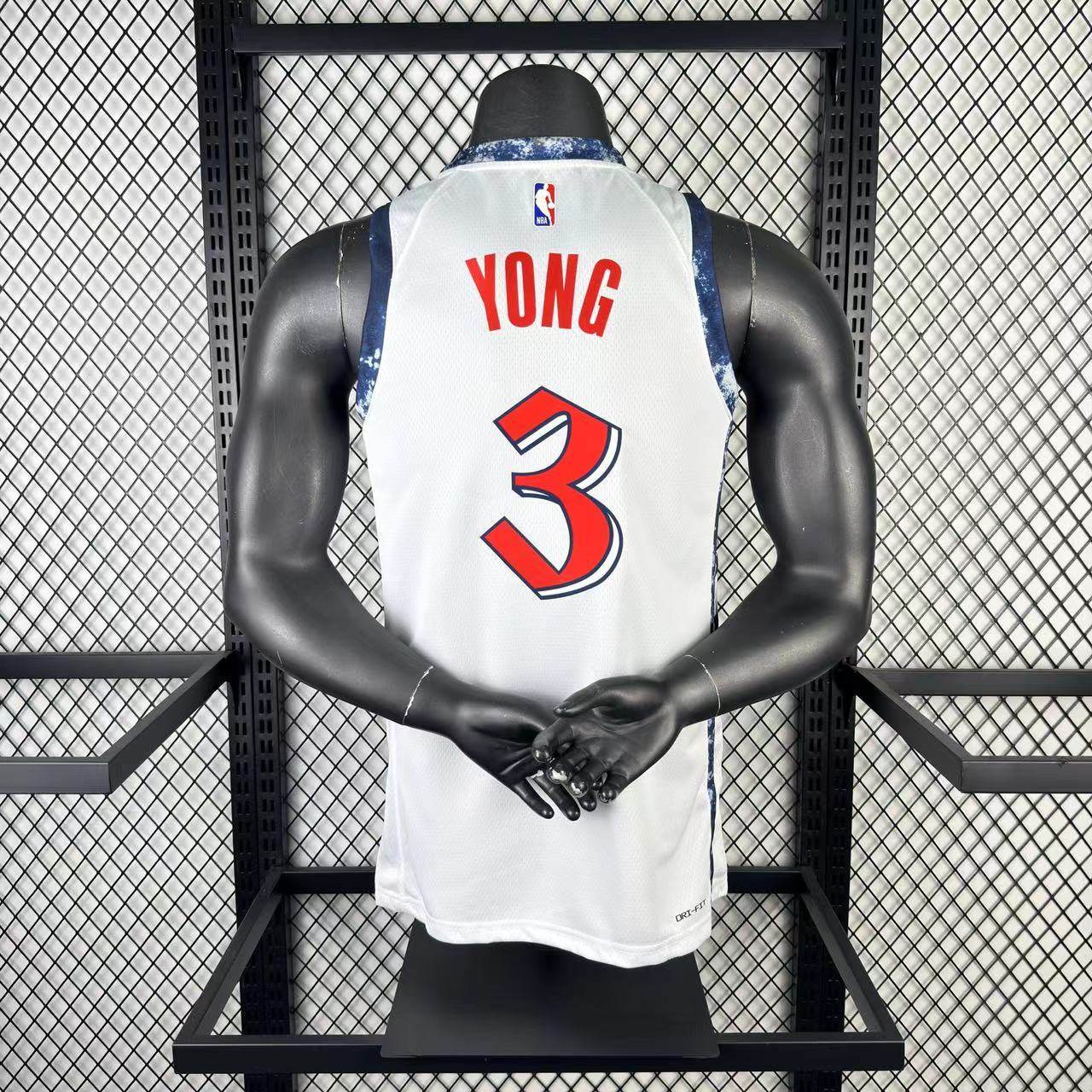 NBA Washington Wizards 2025 City Edition Edition Swingman White Jersey YOUNG#3