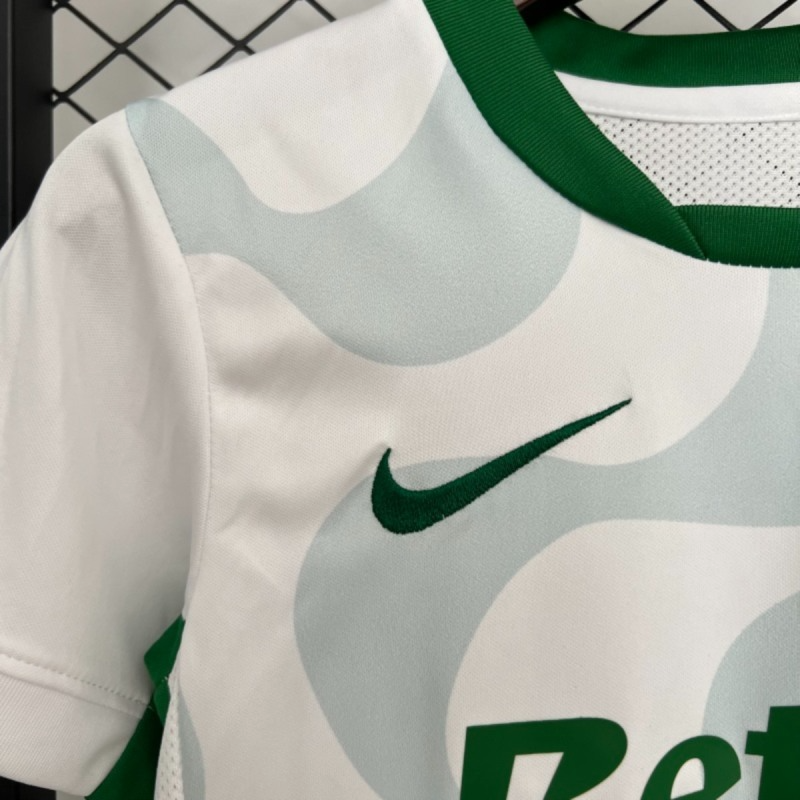 2025/26 Sporting Lisbon away jersey kids Kits size: 16-28