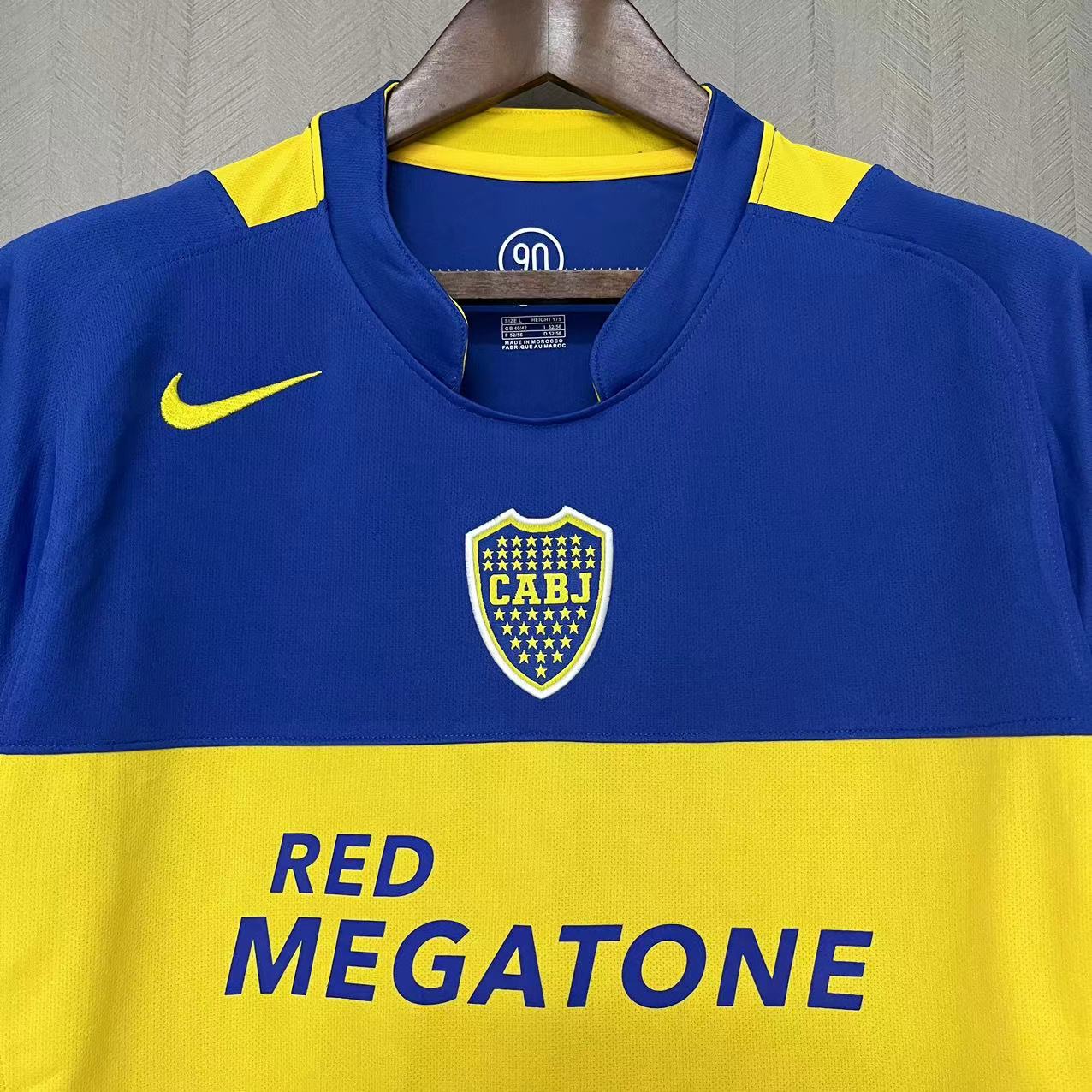 Retro Boca Juniors 04/05 Home jersey Fan Version