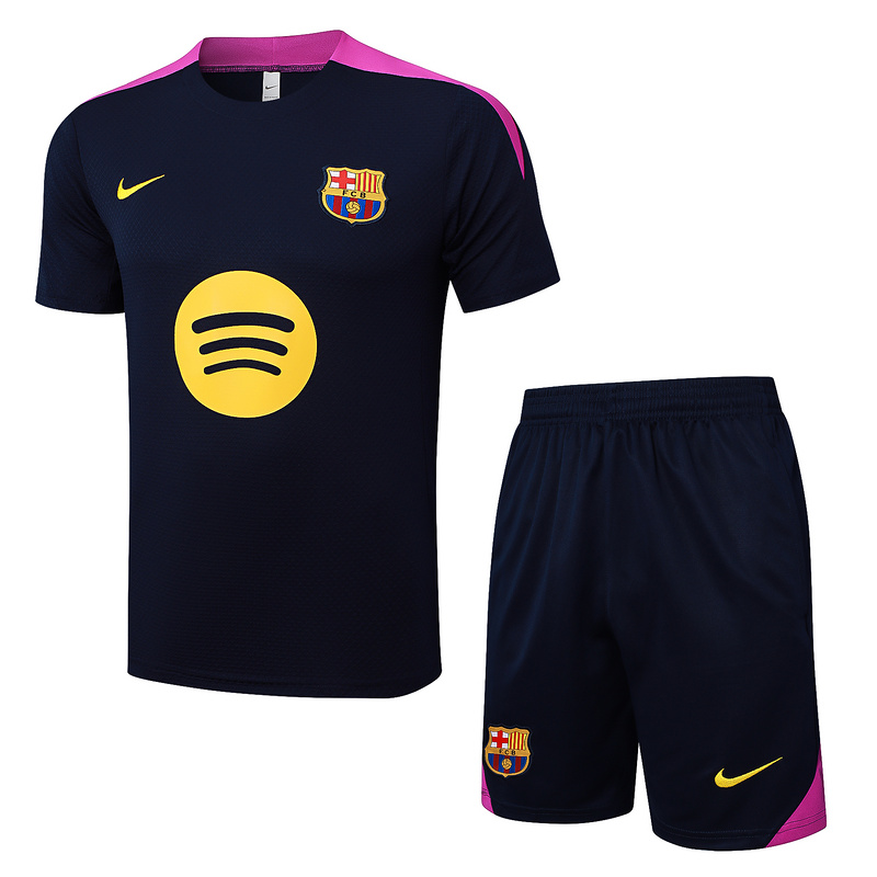 2025/26 Barcelona Blue Training Set Shirt and Shorts