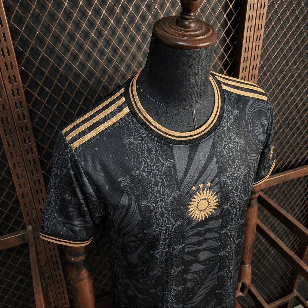 2026 Argentina Special Edition Black jersey Fan version