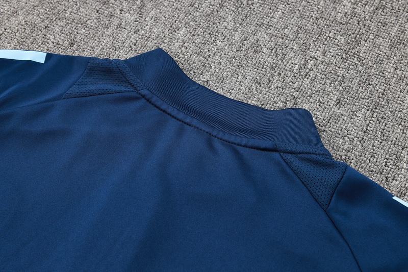 24/25 Arsenal Royal Blue Long-sleeved half-pull training kit Football team kit