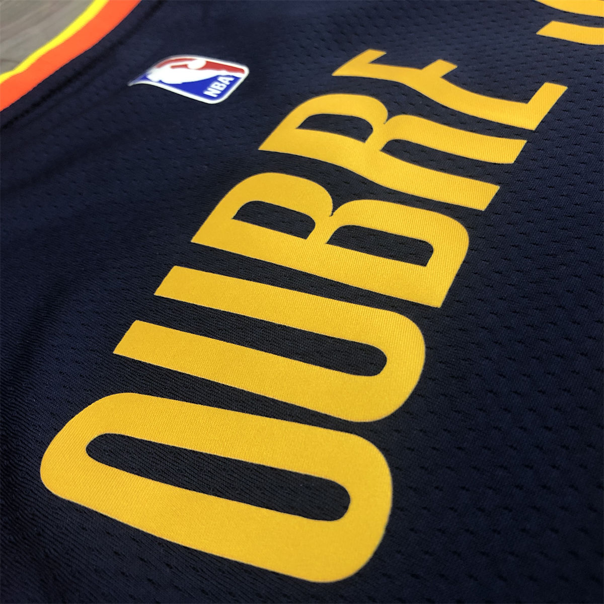 NBA Golden State Warriors V neck Black Jersey OUBRE JR.#12 S-XXL