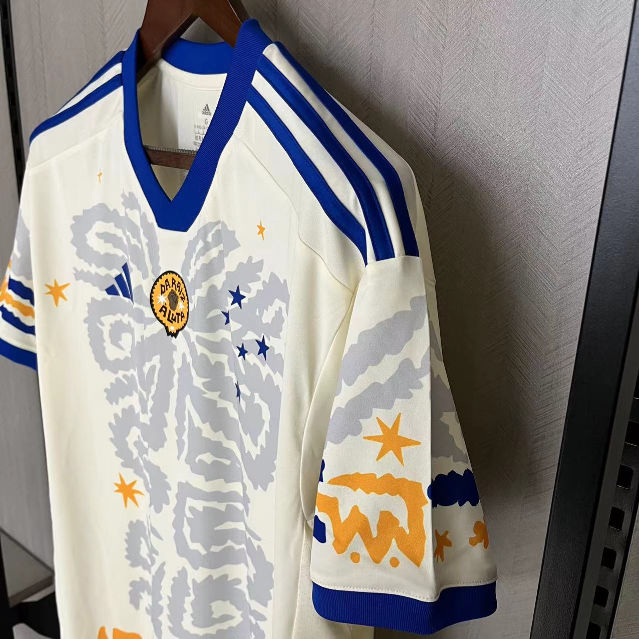 2023/24 Cruzeiro Special Edition White jersey Fan Version